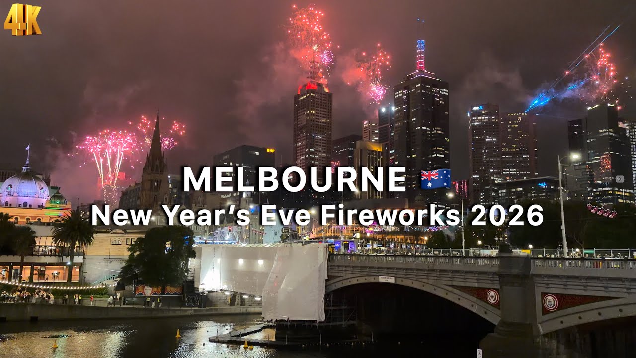 Melbourne Australia New Years Eve 2026 Fireworks