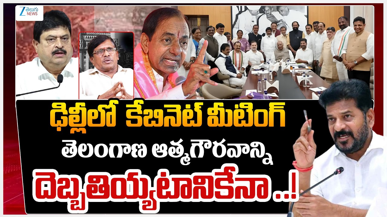 Journalist  Shyam Sundar Serious On  Telangana Ministers Cabinet Meeting In Delhi | ZEE Telugu News