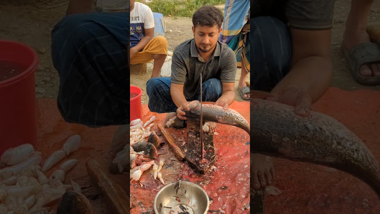 Amazing Small Rohu Fish Cutting Skills Youtube Shorts #fishcutting #video #viral