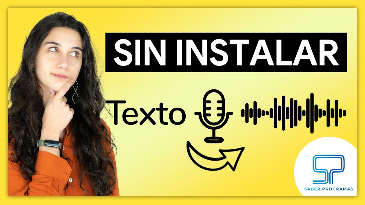 C&oacute;mo convertir TEXTO en AUDIO 📢 Pasar Texto a Voz GRATIS