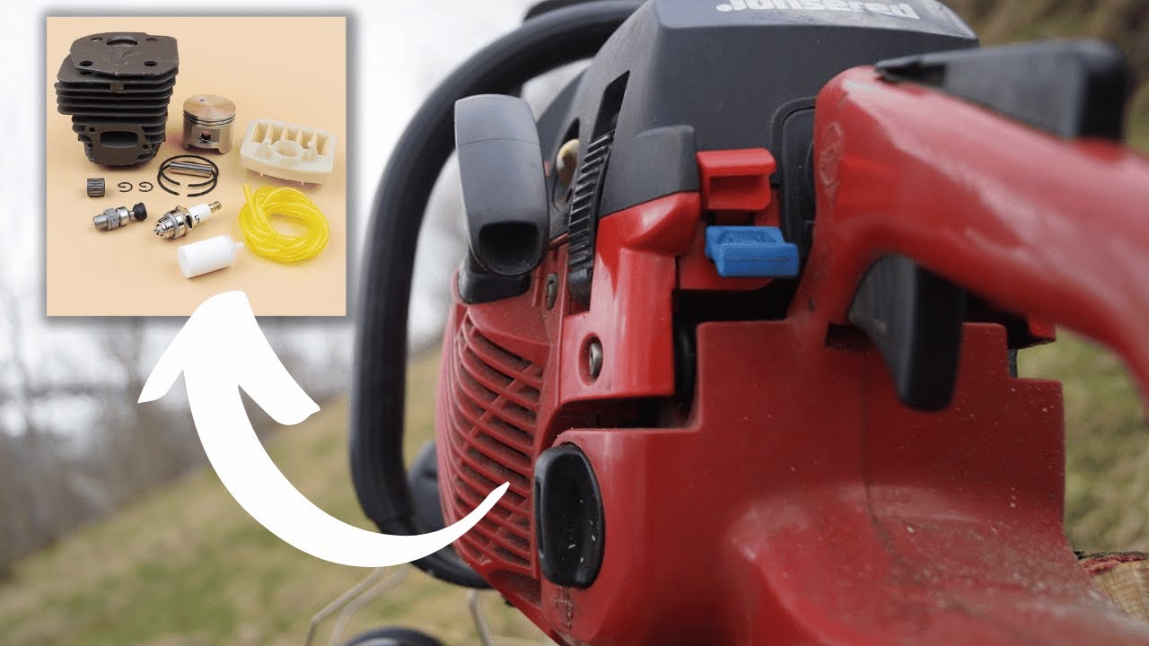 Sostituzione Cilindro e Pistone alla Motosega Jonsered cs 2152