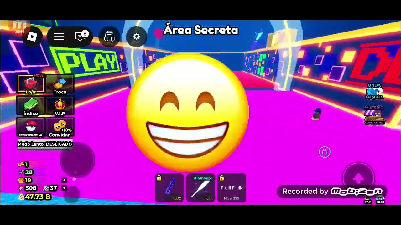 Jogando o admin abusa no escape tsunami pra brainrot 