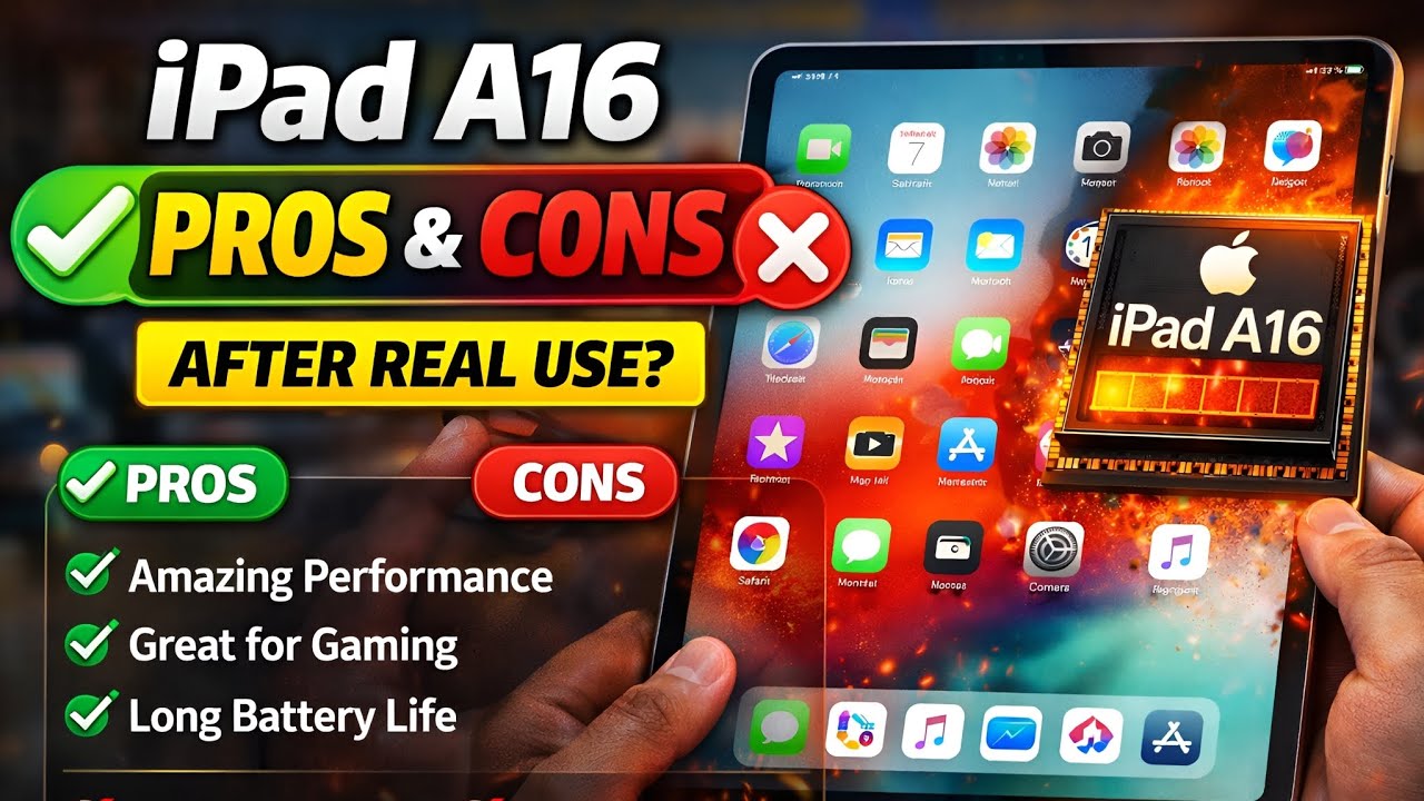 iPad A16 Full Detailed Review | Performance, Display & Battery Test (2026) For Student 