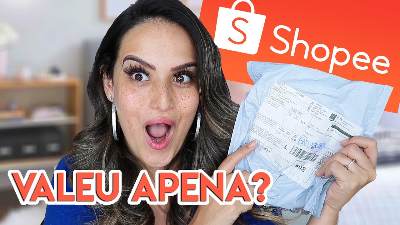 COMPRINHAS da CHINA | SHOPEE | chegou na QUARENTENA!