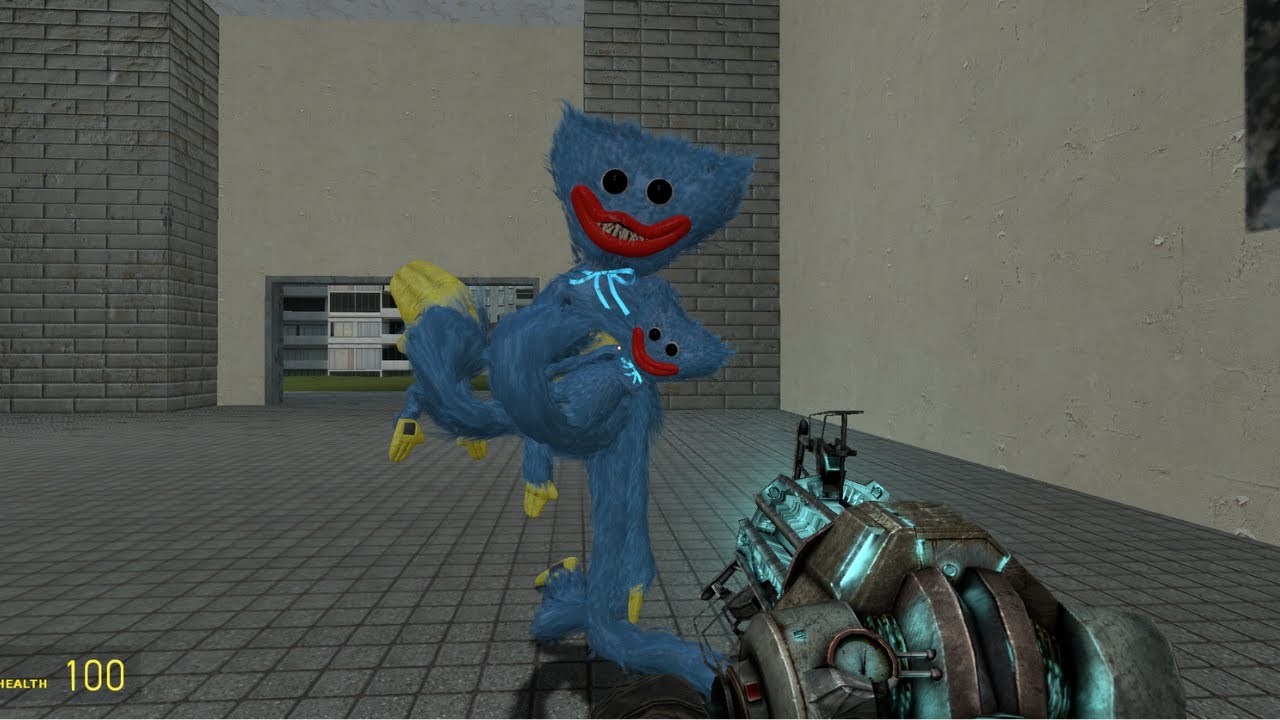 Huggy and kissy has a baby