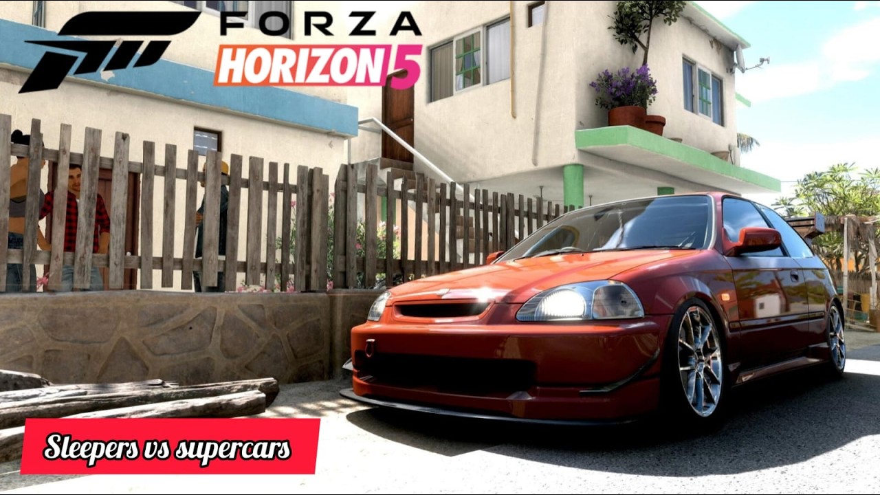 SLEEPERS vs SUPERCARS - Civic Type R 97