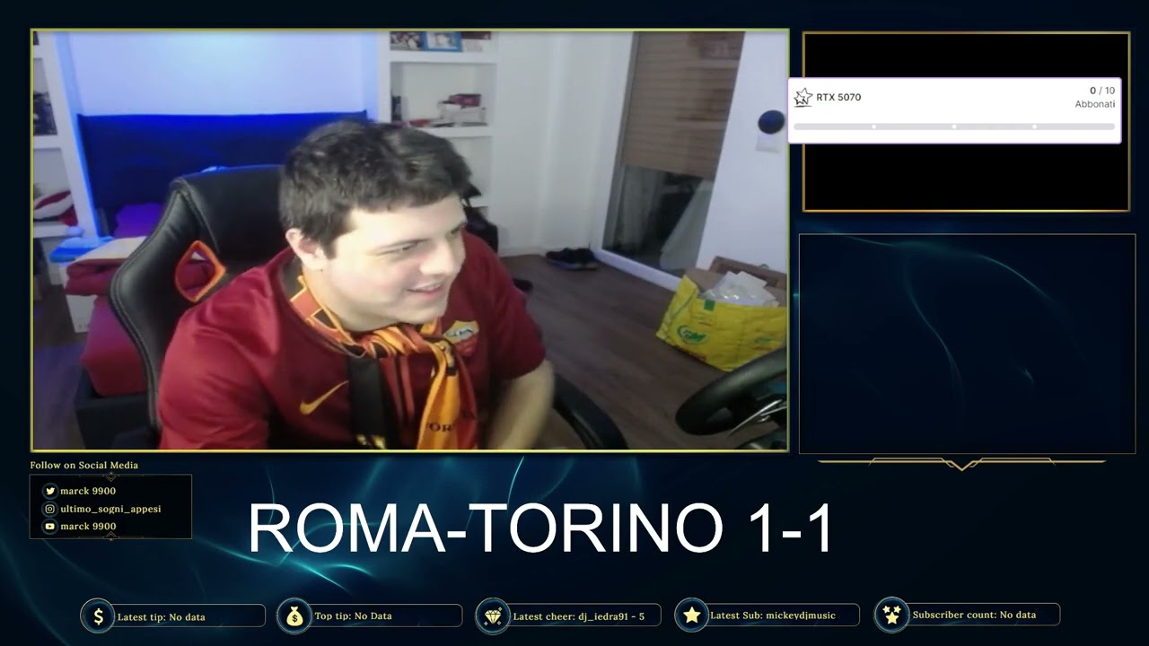 ROMA-TORINO 2-3 REACTION