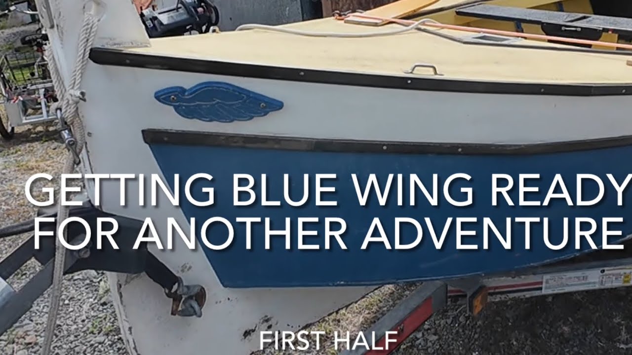 Getting Blue Wing ready for another adventure 