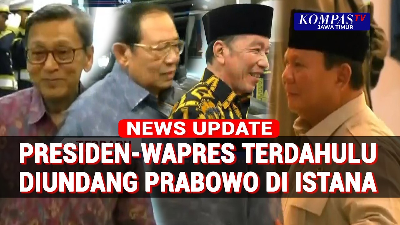 Prabowo Undang Presiden-Wapres, Ketum Parpol Hingga Kabinet Merah Putih Ke Istana