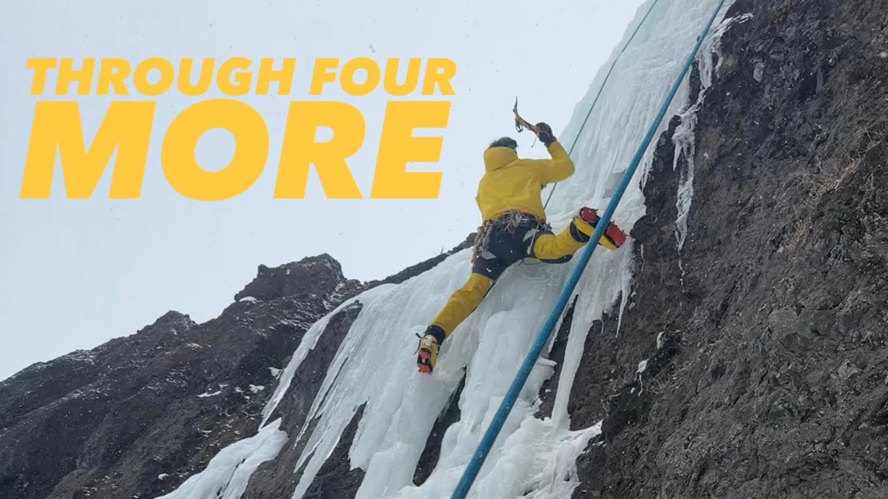 Through Four More (WI4) | Hyalite Canyon, MT