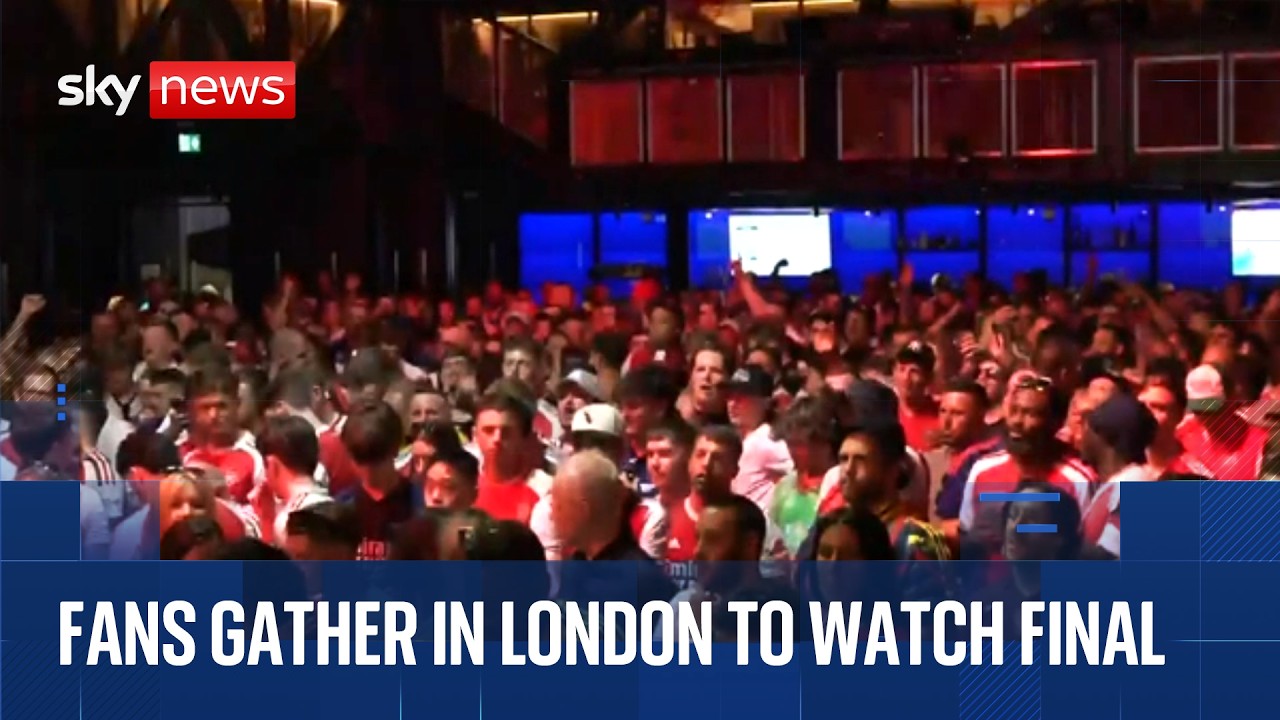 Arsenal fans react to losing Champions League final to PSG on penalties