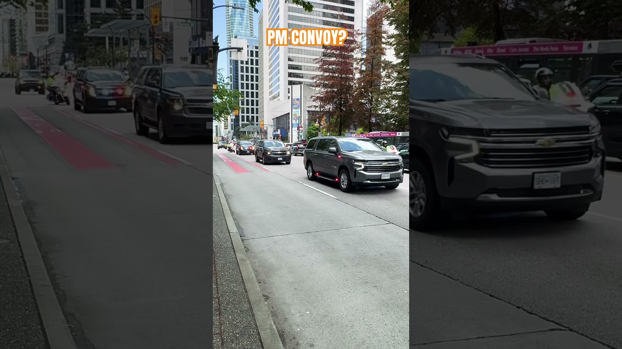 Did I Just See the Canadian Prime Minister&rsquo;s Convoy in Vancouver?! #markcarney