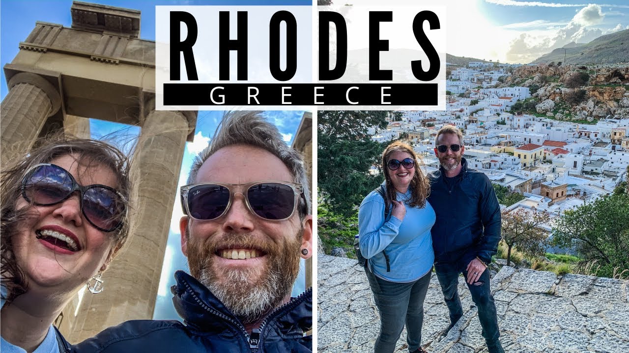 Rhodes Greece is AMAZING!! Acropolis of Lindos and Medieval City of Rhodes - Three Continent Cruise