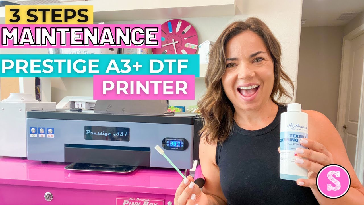 Direct to Film Printer Maintenance: 3 Steps to Daily Prestige A3+ Cleaning