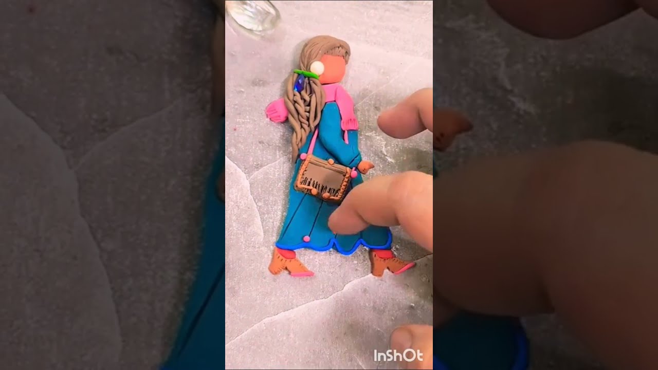 Amazing clayart for beginners #youtube #craftideas #artscraft #clay #clayvideo 