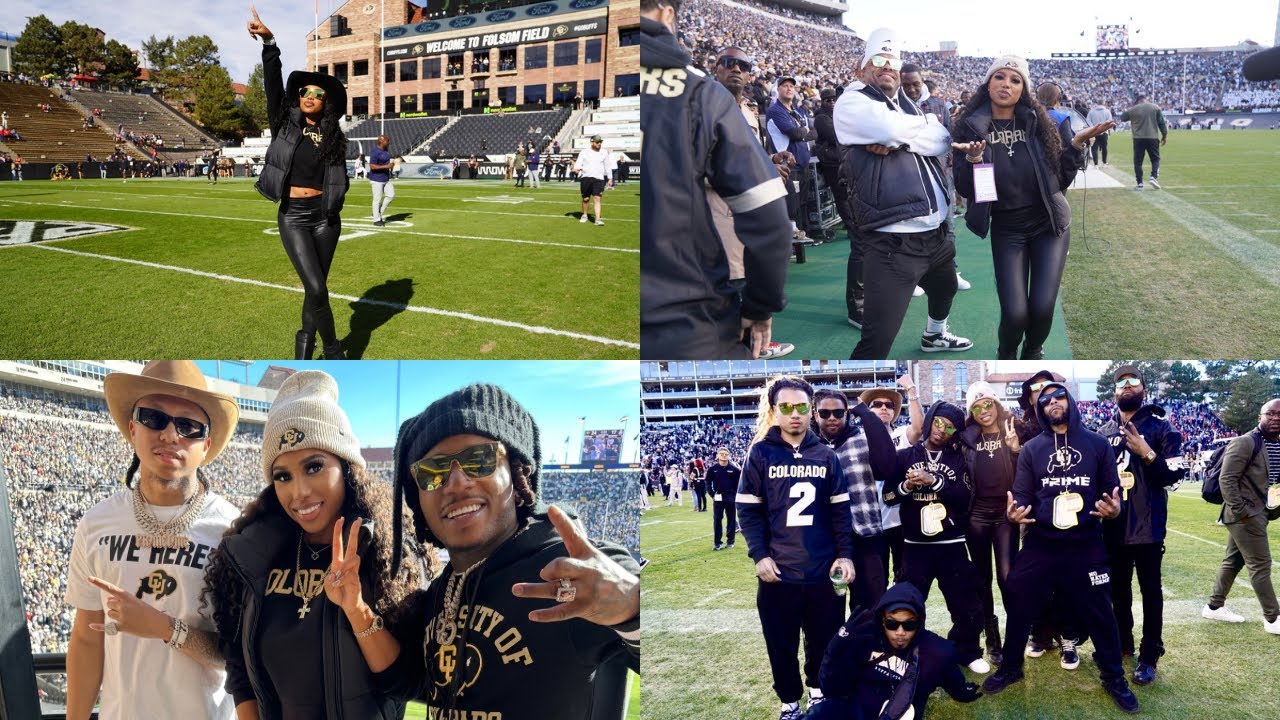Deiondra Sanders last Colorado home game !!!