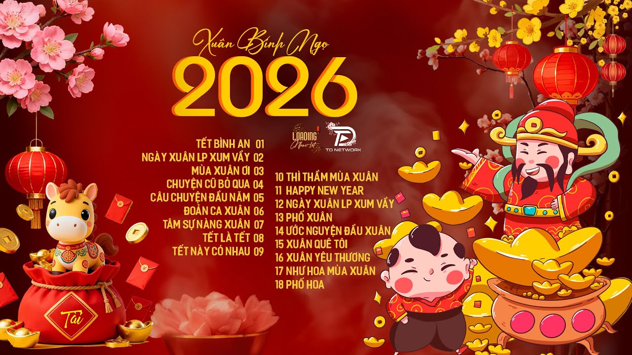 TẾT BÌNH AN, MÙA XUÂN ƠI  -  Nhạc Xuân Remix Hay Nhất 2026 GIÀU SANG PHÚ QUÝ -  Chào Xuân Bính Ngọ
