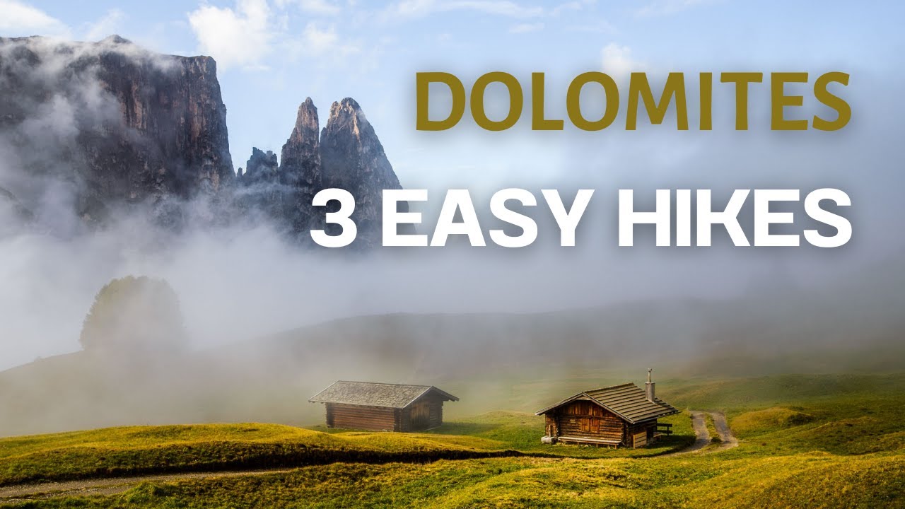 My 3 favourite easy Hikes in the Dolomites