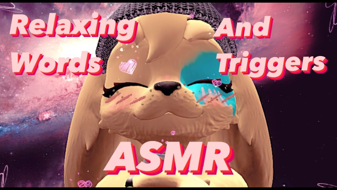 ASMR Furry Relaxing Word Triggers in SPACE