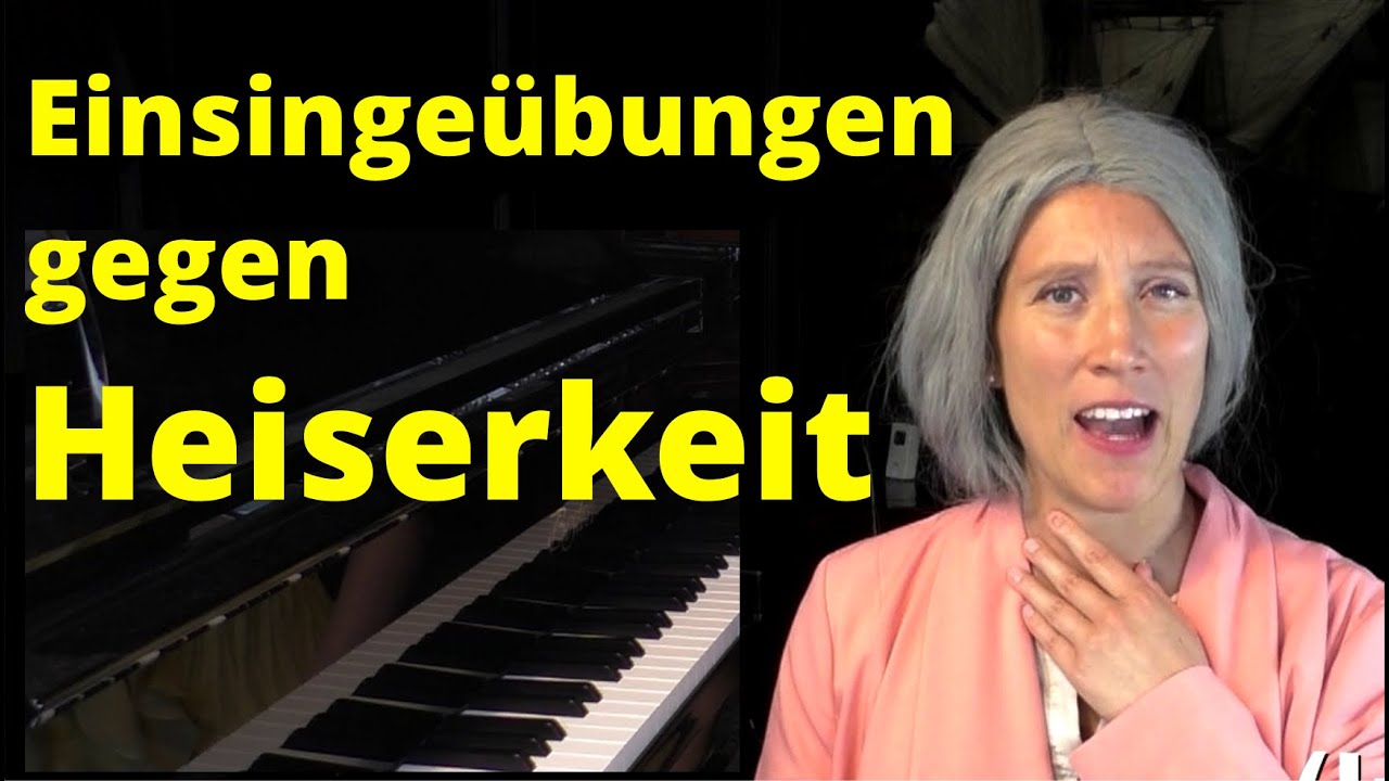 Der Weg zum besseren Singen: Die unverzichtbaren Einsingübungen gegen Heiserkeit