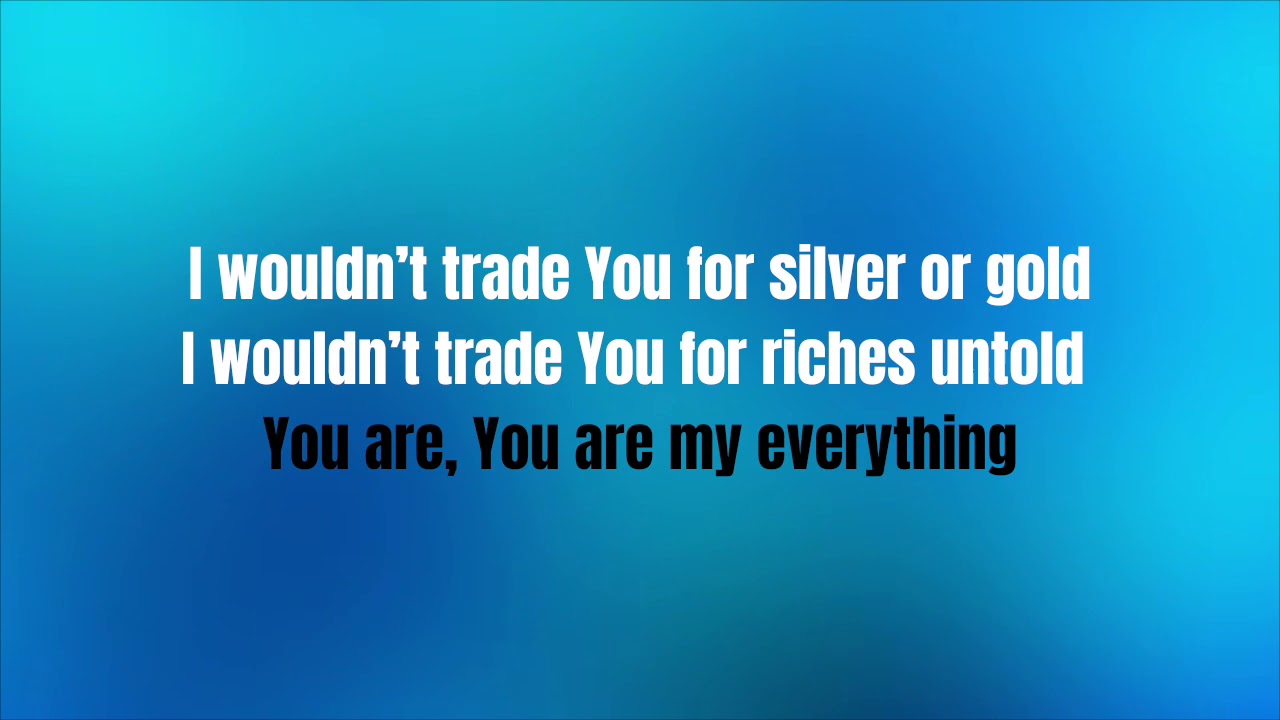 You are