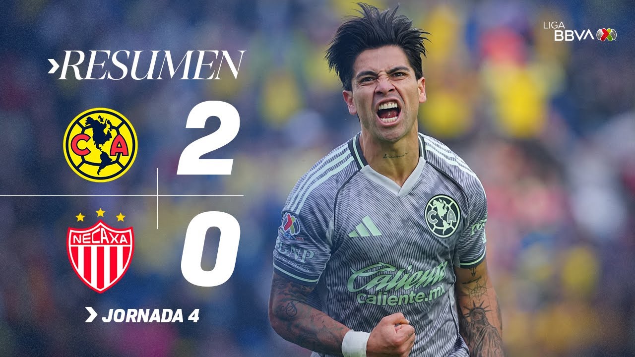 AMÉRICA 2-0 NECAXA | Un Rayito hace volar a las Águilas que rompen sequía ante los Rayos | J4 C26