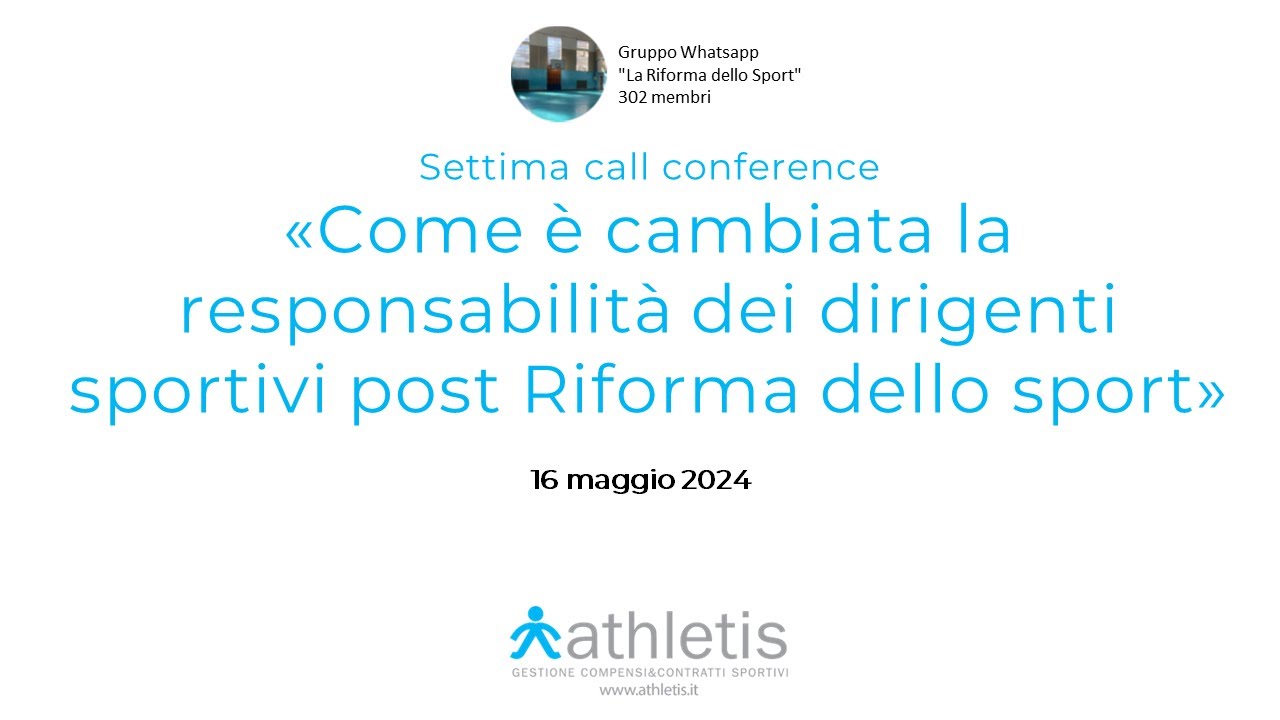 Settima video conference della chat 