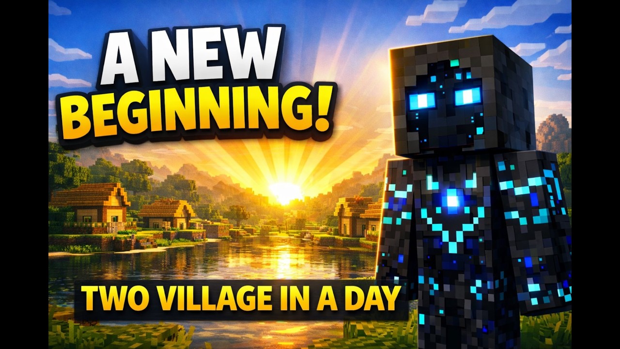 A NEW BEGINNING #minecraft