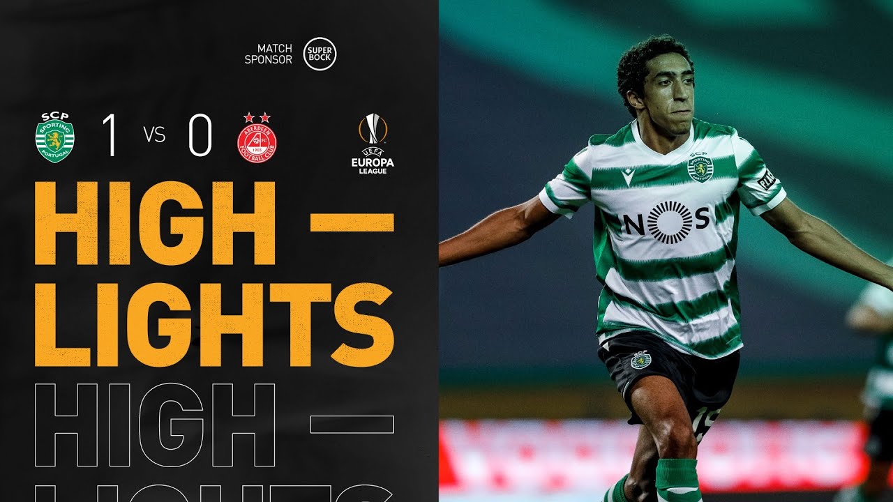 Liga Europa | Resumo: Sporting CP x Aberdeen FC