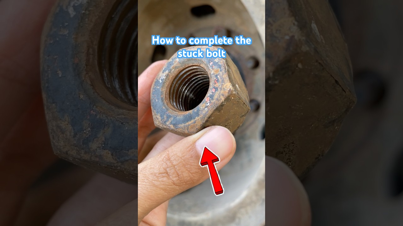 How to Explain Bolt 🔩 Installation  stuck bolt. 