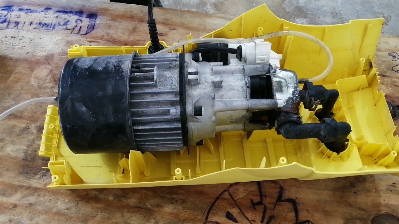 Como reparar una karcher k 3.450 que no tiene presion y tiene fuga de agua.