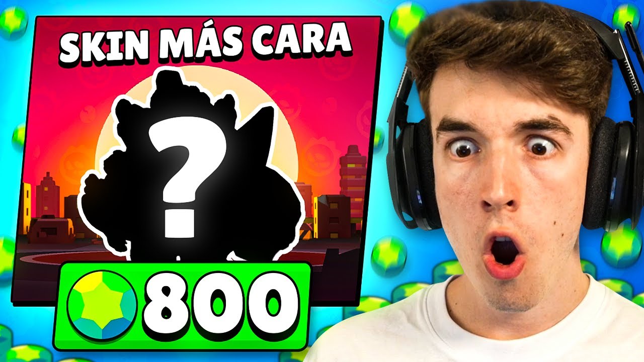 COMPRO LA SKIN MAS CARA de LA HISTORIA *800 GEMAS* en BRAWL STARS