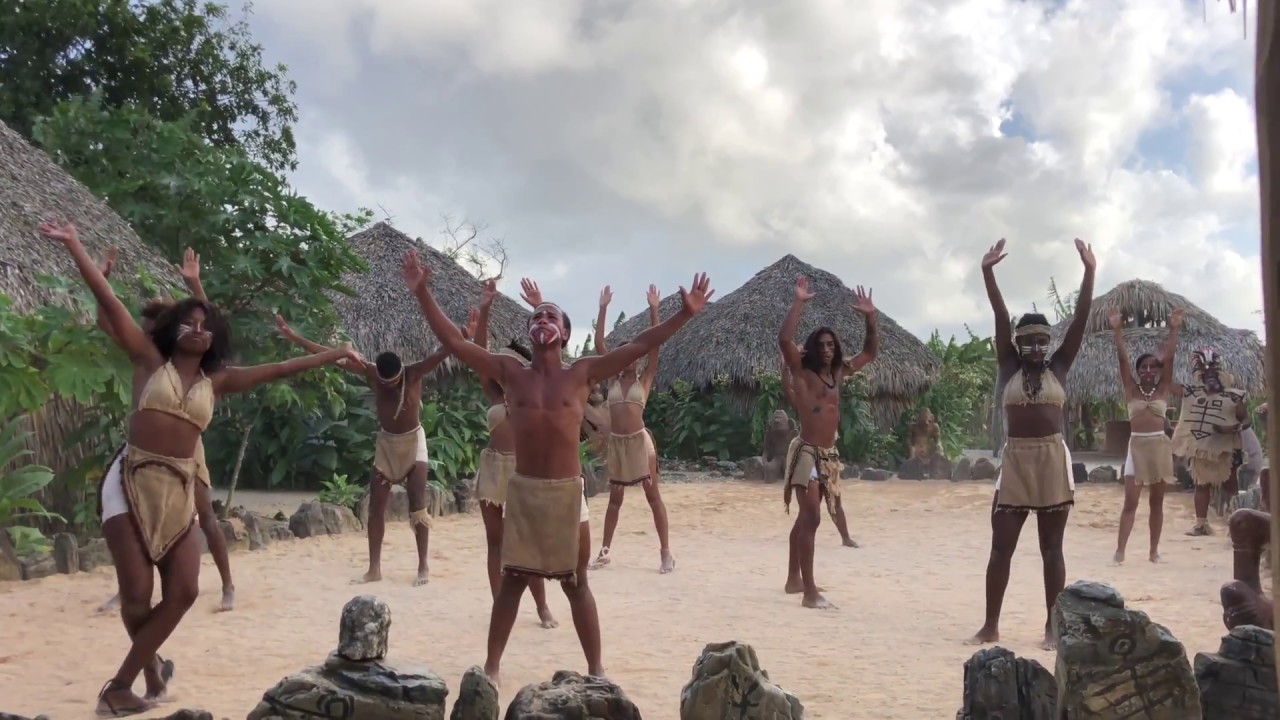 Taino  Indians Dance - Punta Cana - Dominican Republic
