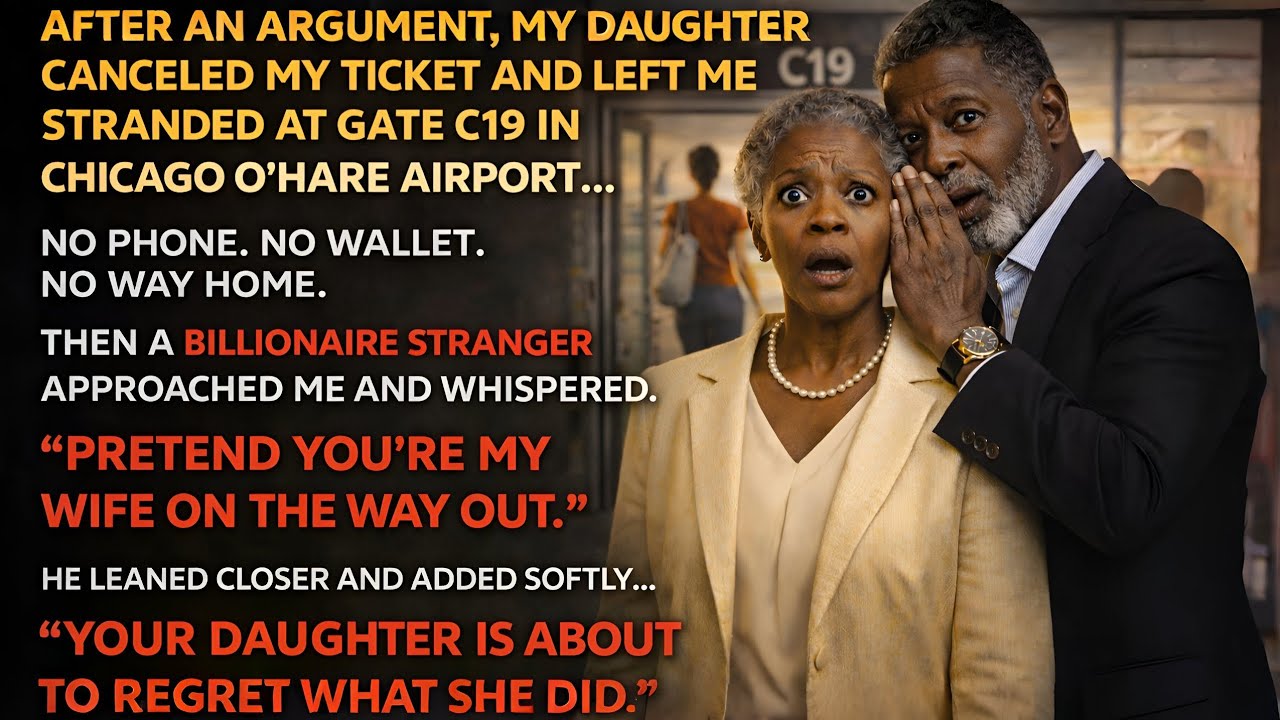 After An Argument, My Daughter Canceled My Ticket And Left Me At Gate C19 In Chicago O’Hare Airport
