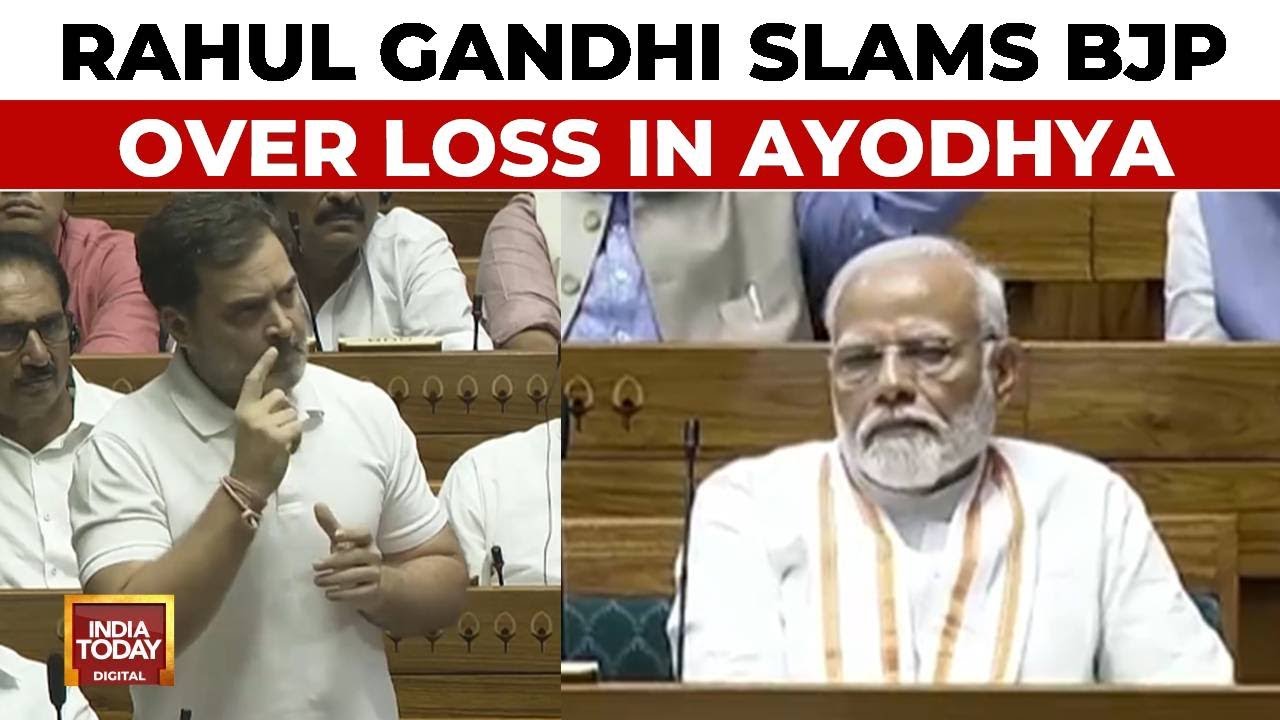 BJP Lost Ayodhya Seat Despite Ram Mandir: Rahul Gandhi Slams BJP Over Loss In Ayodhya | India Today