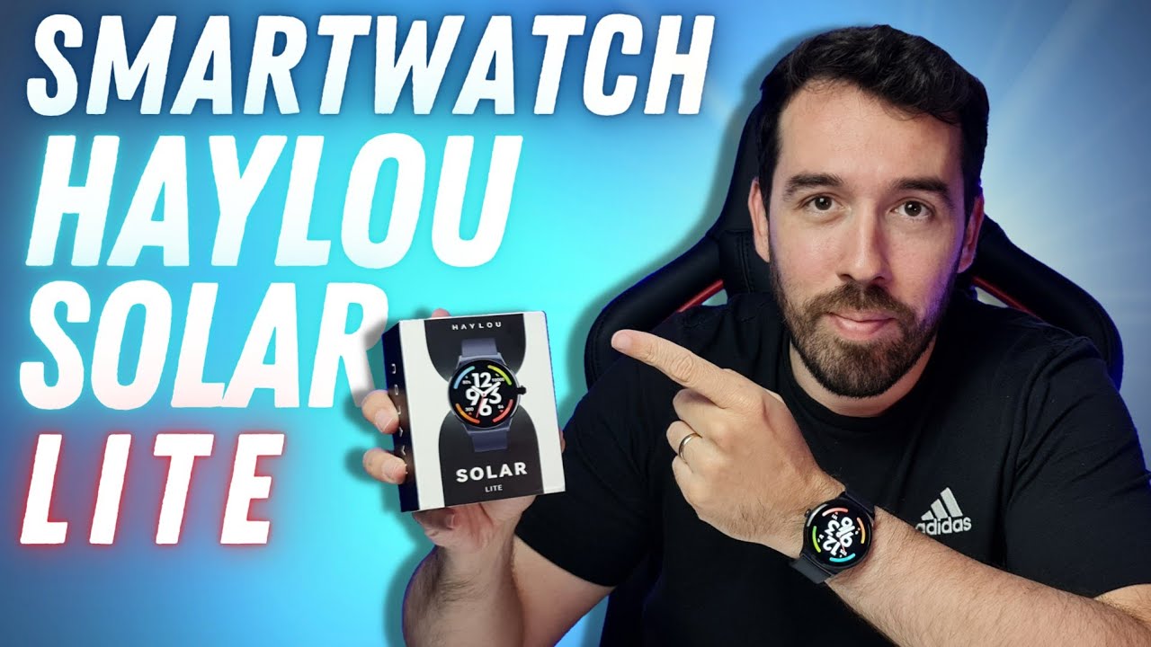 BOM E BARATO - SMARTWATCH HAYLOU SOLAR LITE