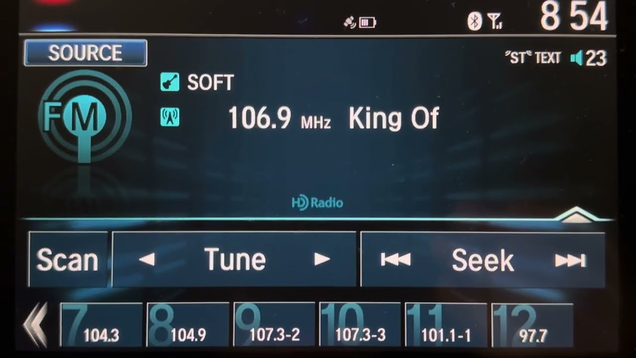 Clinton, SC FM/HD Bandscan 1/5/25
