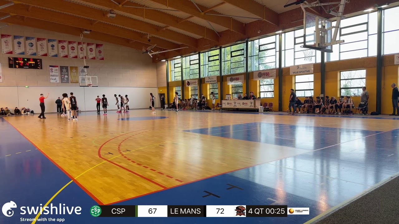 1/2 finale CDF U18 / CSP vs LE MANS