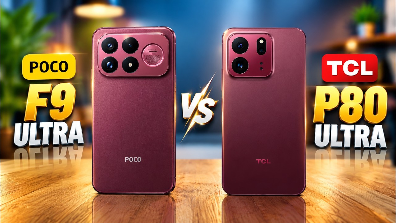 TCL P80 Ultra VS POCO F9 Ultra &ndash; Specs, Camera, Battery & Performance