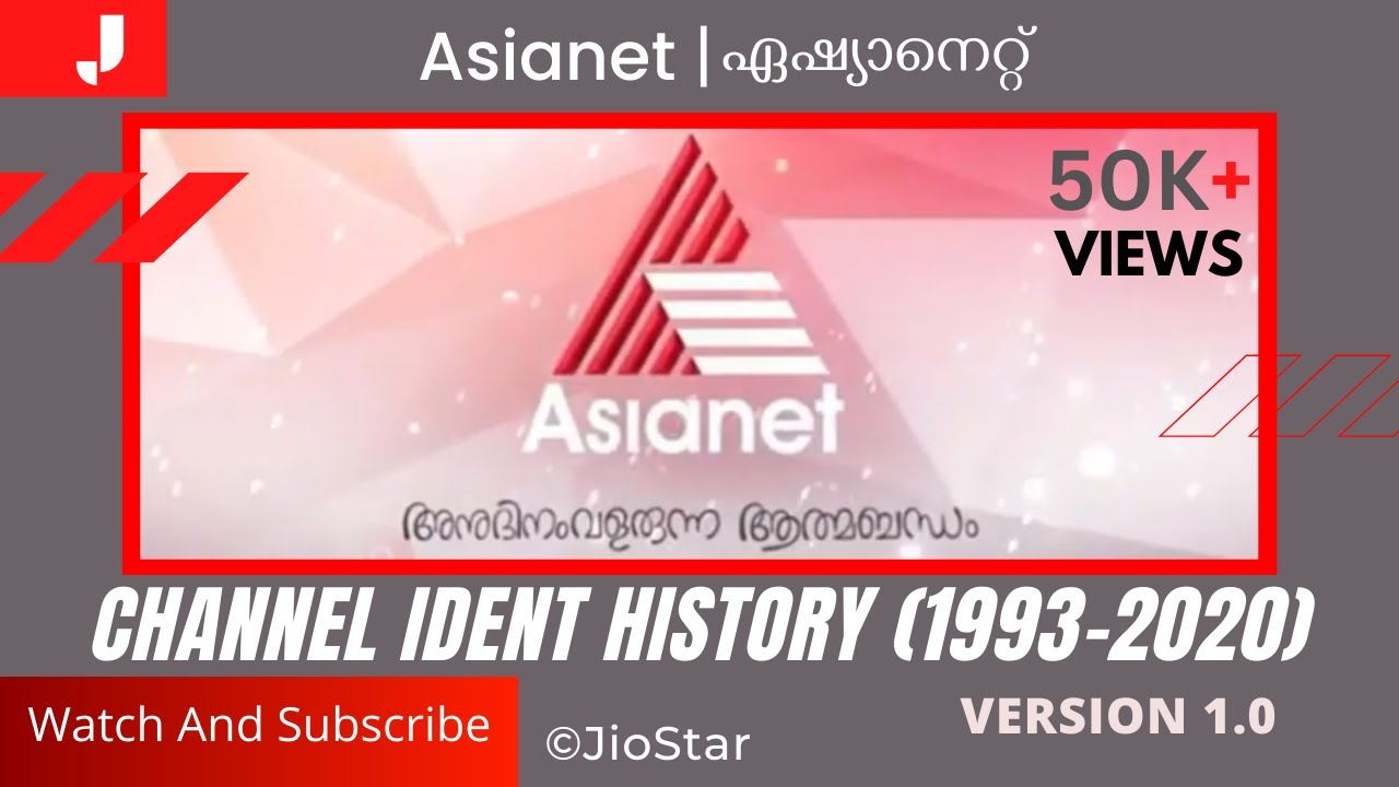 Asianet | Channel Idents History (1993 - 2020) V1.0 #jjprod