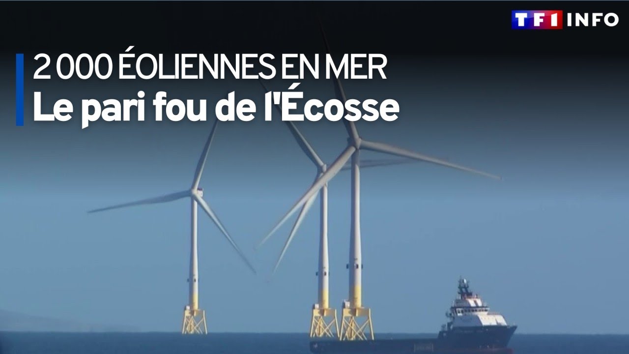 2 000 éoliennes en mer : le pari fou de l'Écosse