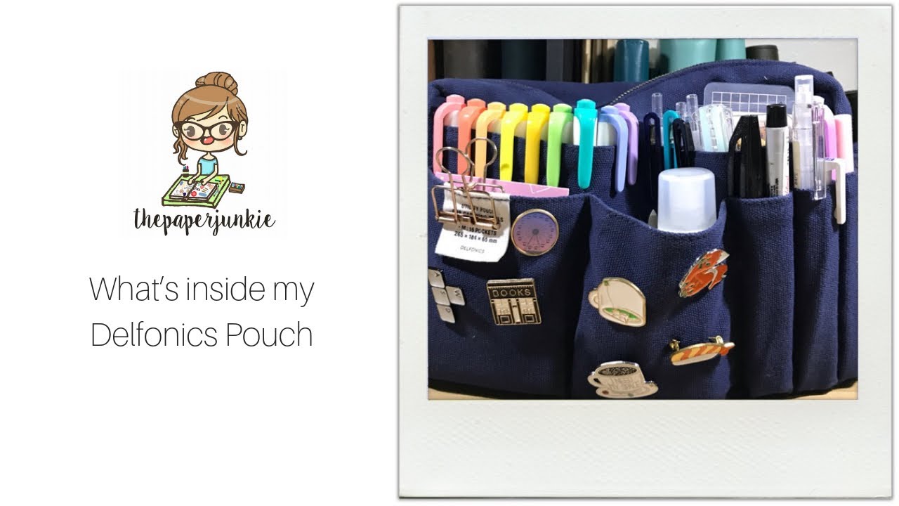 What's inside my Delfonics Pouch | Tea Time Plans