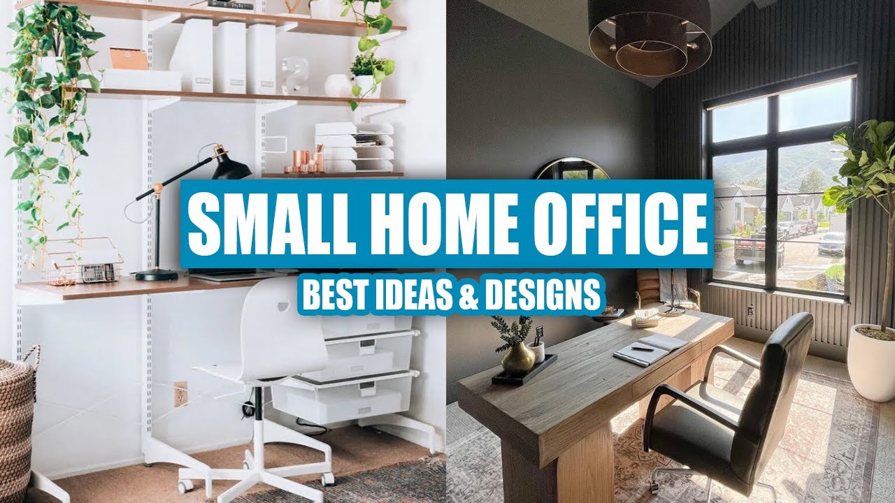 Small Home Office Ideas That Look AMAZING