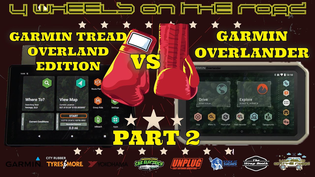 Garmin Tread Overland Edition vs Garmin Overlander - Head to Head! What's The Difference? PART 2