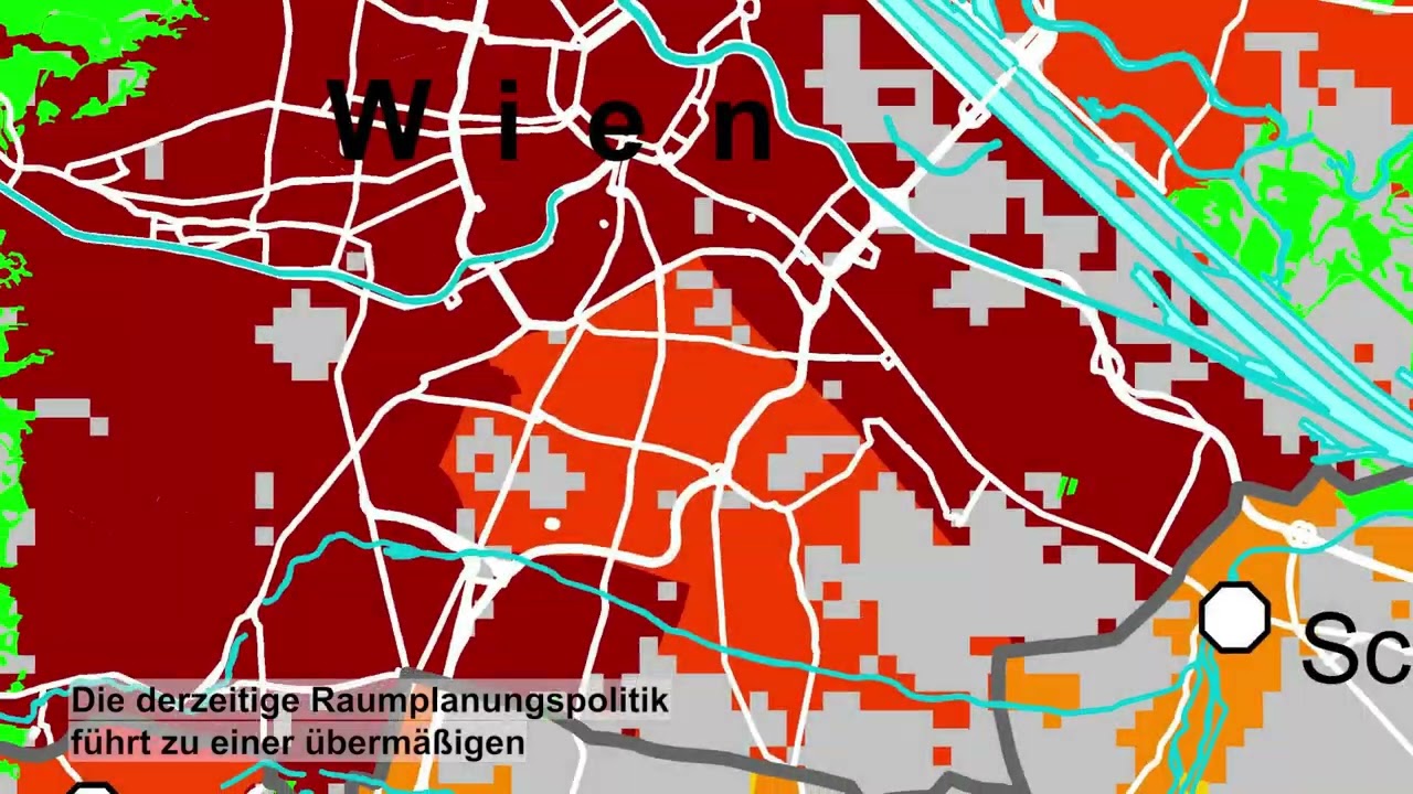 Der Ballungsraum Wien - Siedlungsentwicklung und ihre Auswirkungen auf die Umwelt von Erich Wonka