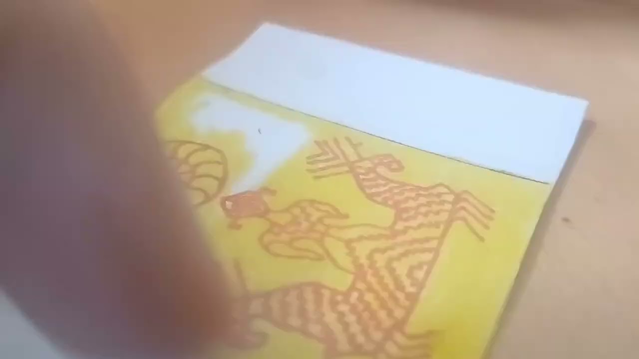 Drawing the flag of Izhorians 💙💛❤️💛💙