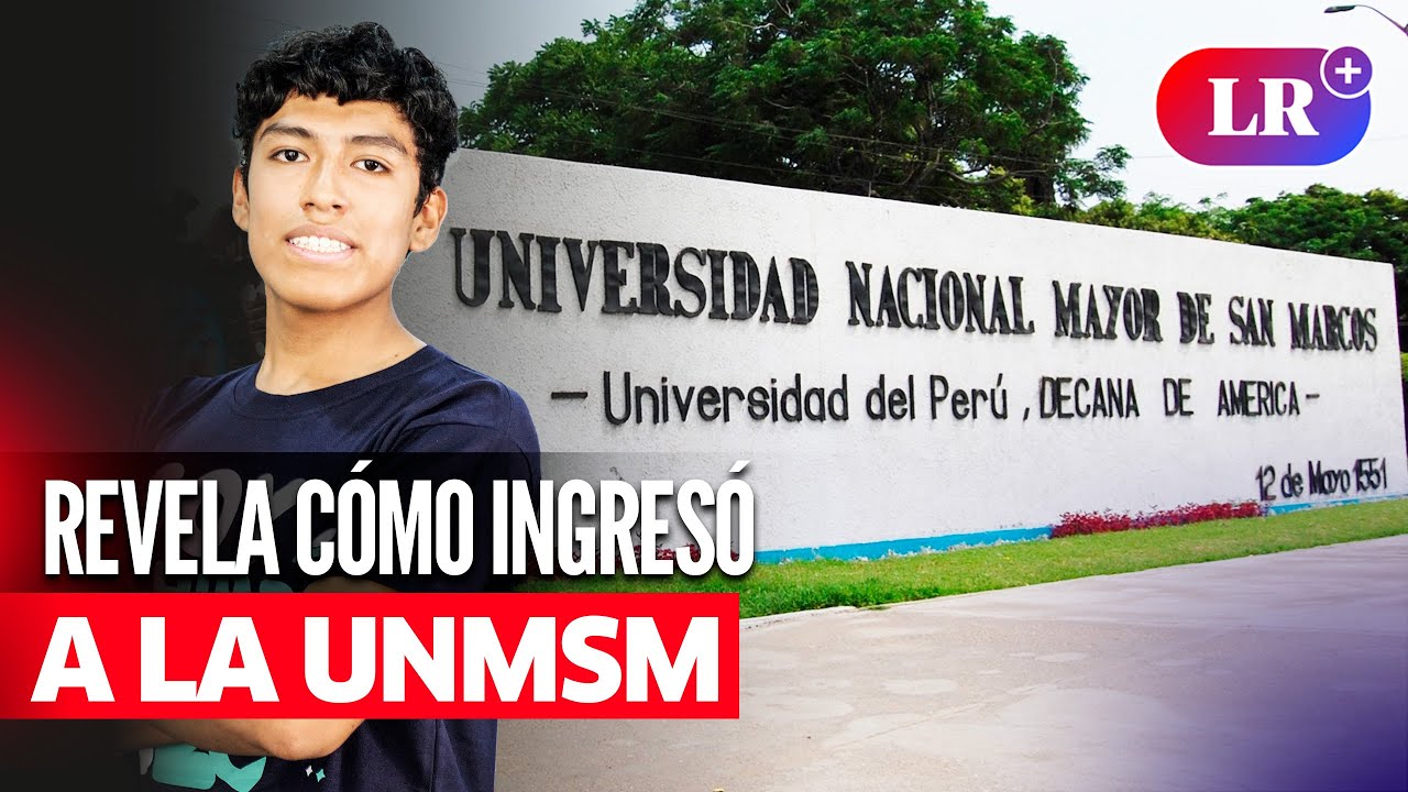 PRIMER PUESTO de INGENIERÍA DE SISTEMAS revela cómo ingresó a SAN MARCOS | #LR