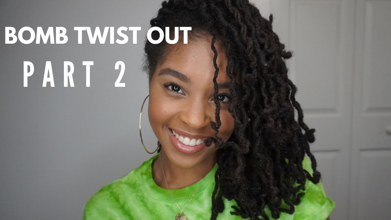 TWO STRAND TWIST OUT ON LOCS RESULTS: PART 2