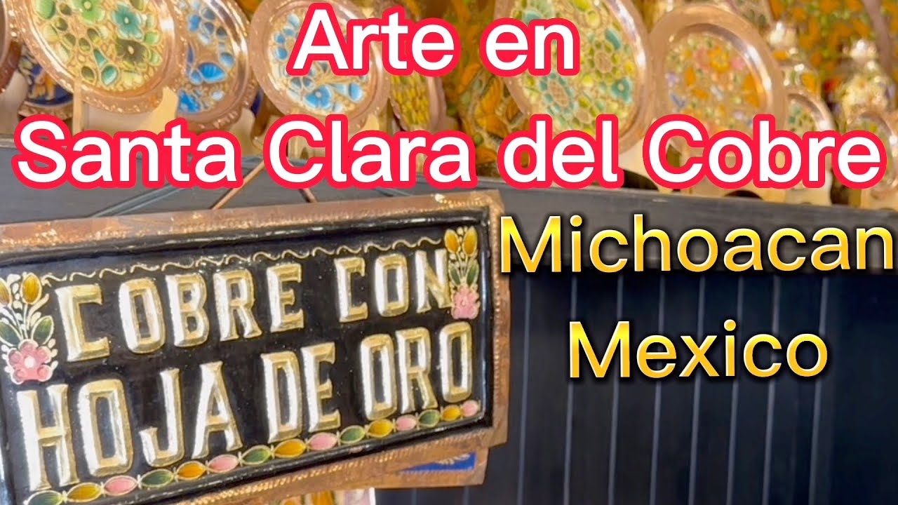 Así se hace la artesanía en cobre puro en Santa Clara del Cobre #michoacán #fabric #art   #barato