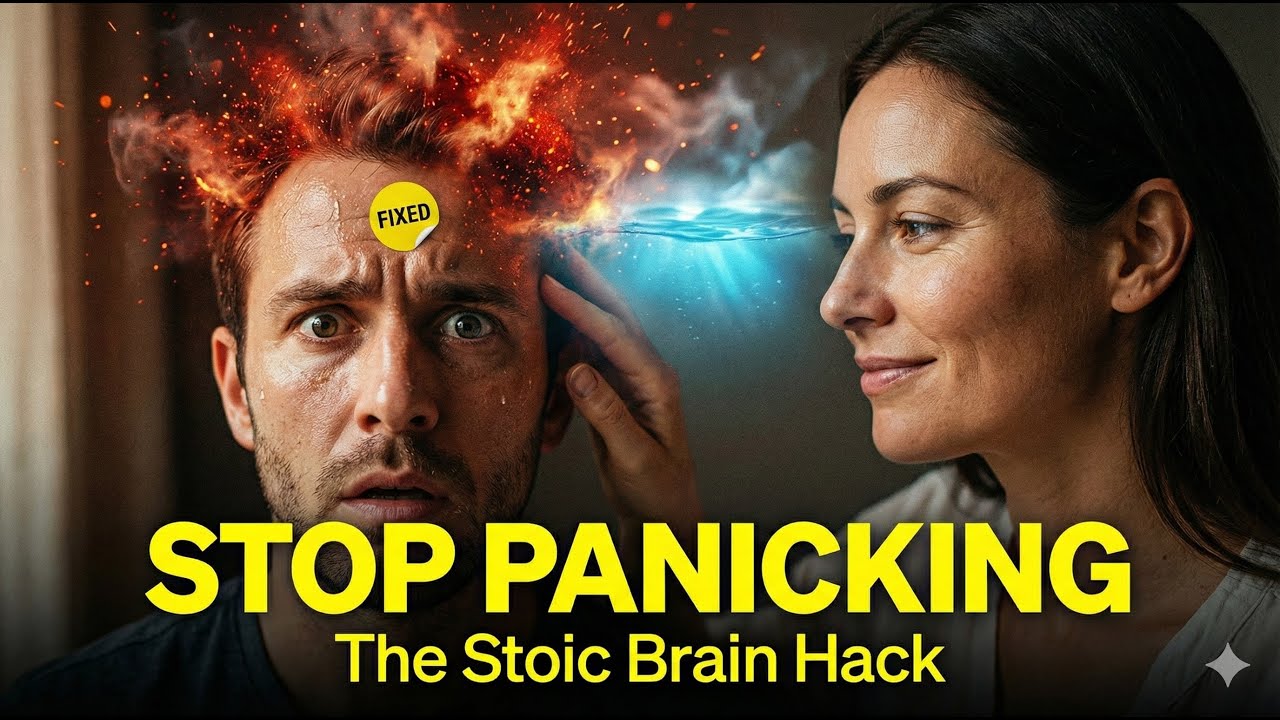 How to Train a CALMER BRAIN (Stoic Guide to EMOTIONAL Regulation) | 3 Steps to Total Mental Control